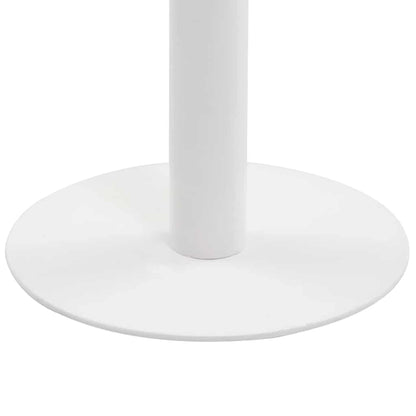 286426 vidaXL Bistro Table Light Brown 50x50 cm MDF