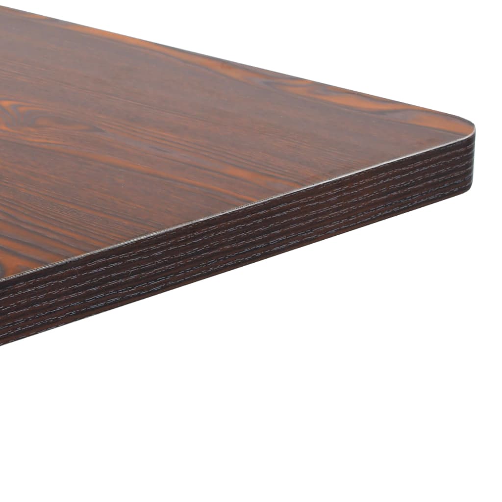 vidaXL Bistro Table | Dark Brown | MDF | 60 x 60 cm |  Sleek  | Bistro Table