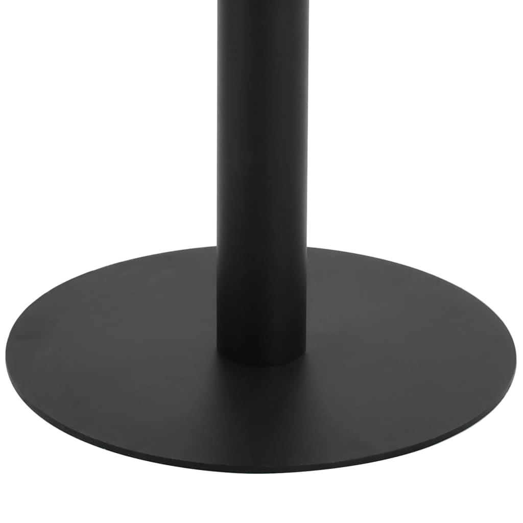 vidaXL Bistro Table | Dark Brown | MDF | 60 x 60 cm |  Sleek  | Bistro Table
