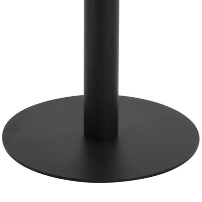 vidaXL Bistro Table | Dark Brown | MDF | 60 x 60 cm |  Sleek  | Bistro Table