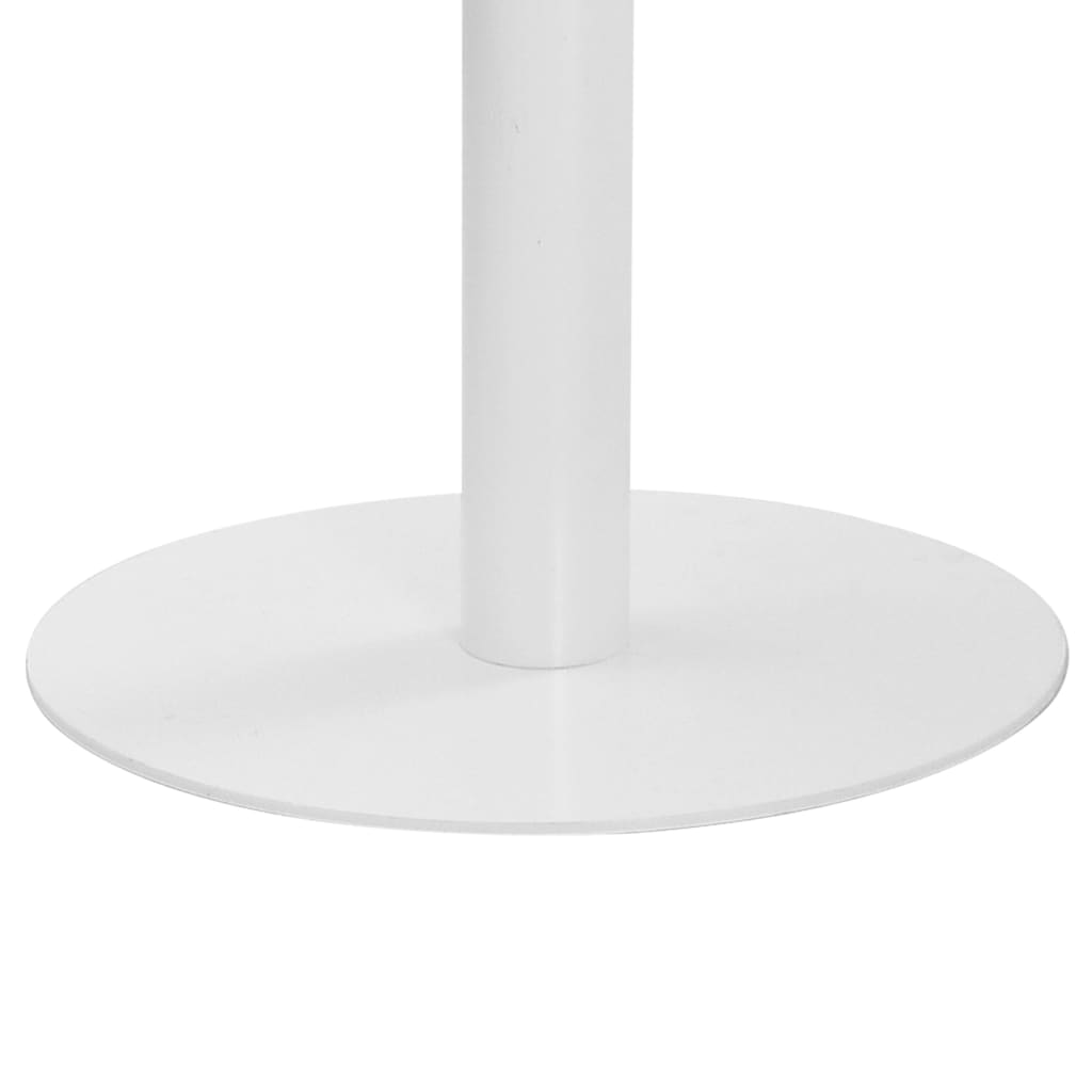 vidaXL Bistro Table | Light brown | MDF | 80 cm x 80 cm x 75 cm | Pedestal base
