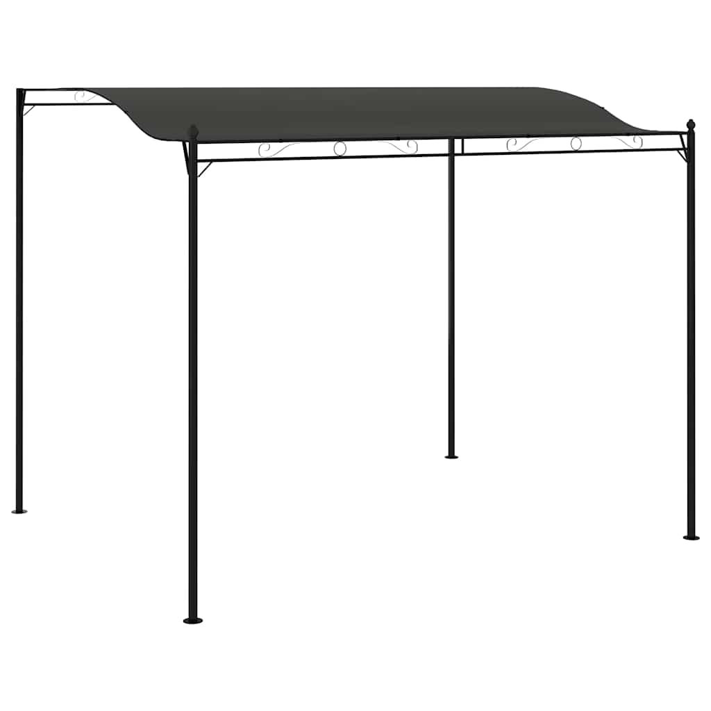 vidaXL Sunshade Awning 3x2,4 m Anthracite