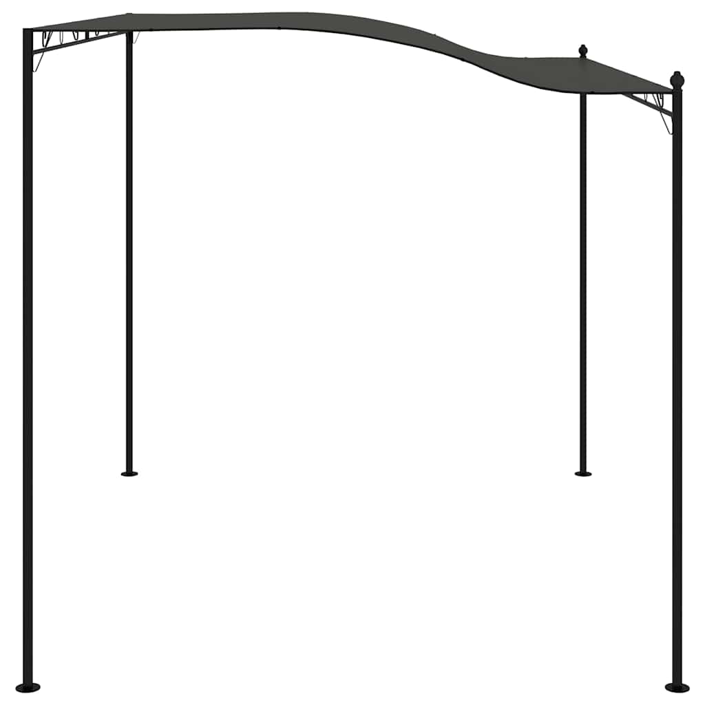 vidaXL Sunshade Awning 3x2,4 m Anthracite