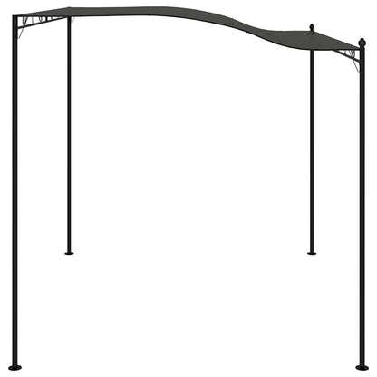 vidaXL Sunshade Awning 3x2,4 m Anthracite