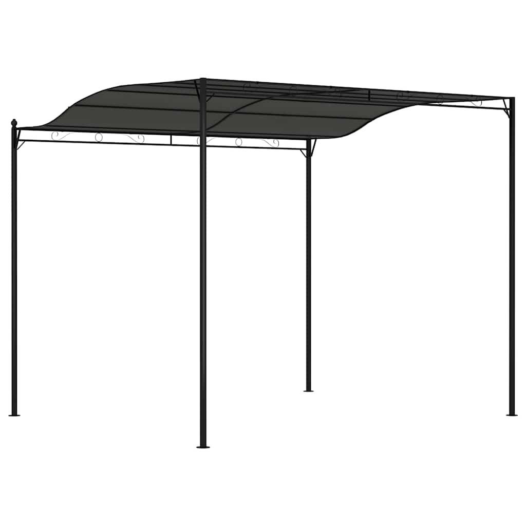 vidaXL Sunshade Awning 3x2,4 m Anthracite