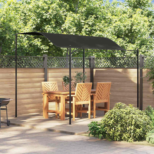 vidaXL Sunshade Awning 3x2,4 m Anthracite