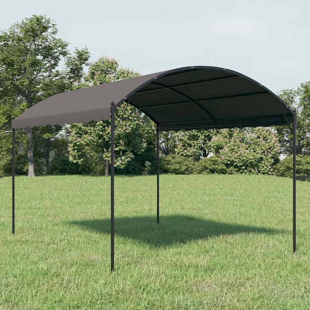 47949 vidaXL Sunshade Awning 3x4 m Anthracite