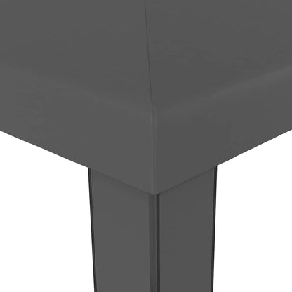 47953 vidaXL Gazebo with Double Roof 3x6 m Anthracite