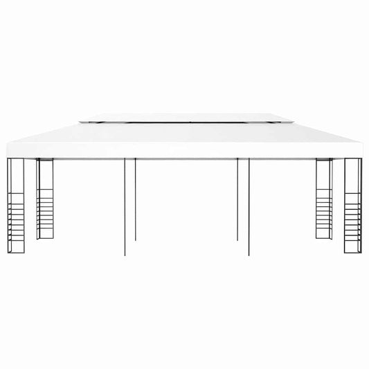 vidaXL Gazebo Marquee 6x3 m White