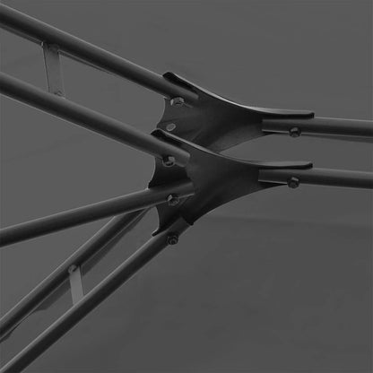 47960 vidaXL Garden Marquee with Curtains 4x3 m Anthracite