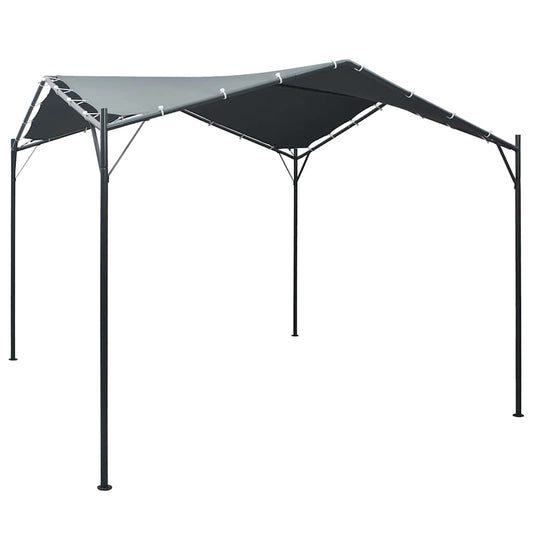 47962 vidaXL Gazebo Pavilion Tent Canopy 3x3 m Steel Anthracite