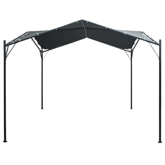 47962 vidaXL Gazebo Pavilion Tent Canopy 3x3 m Steel Anthracite