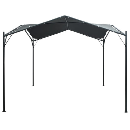 vidaXL Gazebo | Anthracite | Steel | 3x3m | UV-resistant materials | Gazebo