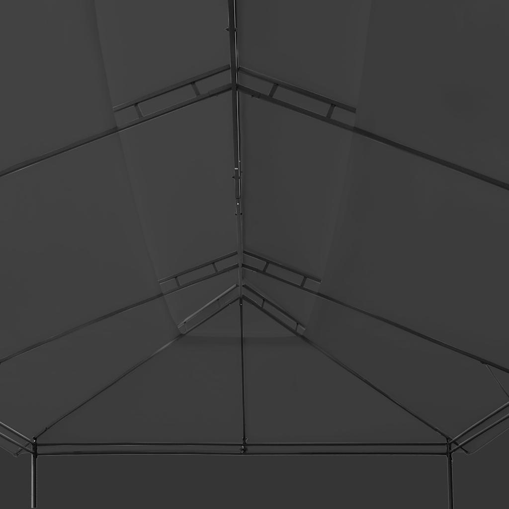 47966 vidaXL Gazebo with Curtains 600x298x270 cm Anthracite