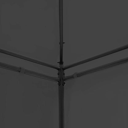 47966 vidaXL Gazebo with Curtains 600x298x270 cm Anthracite