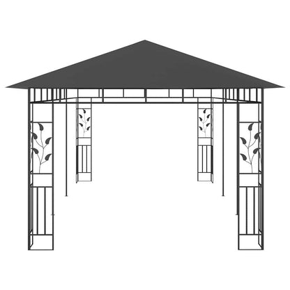 vidaXL Gazebo with Mosquito Net 6x3x2.73 m Anthracite