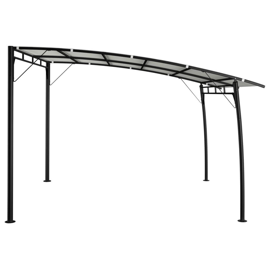 vidaXL Garden Sunshade Awning 3x3x2.55 m Cream