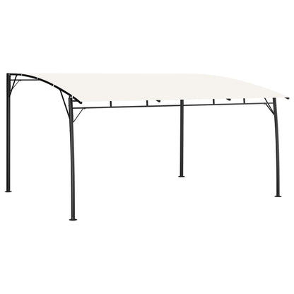vidaXL Sunshade awnings 4 x 3 x 2.55 m Cream Fabric and Aluminium