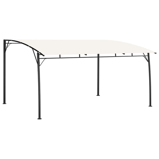 vidaXL Sunshade awnings 4 x 3 x 2.55 m Cream Fabric and Aluminium