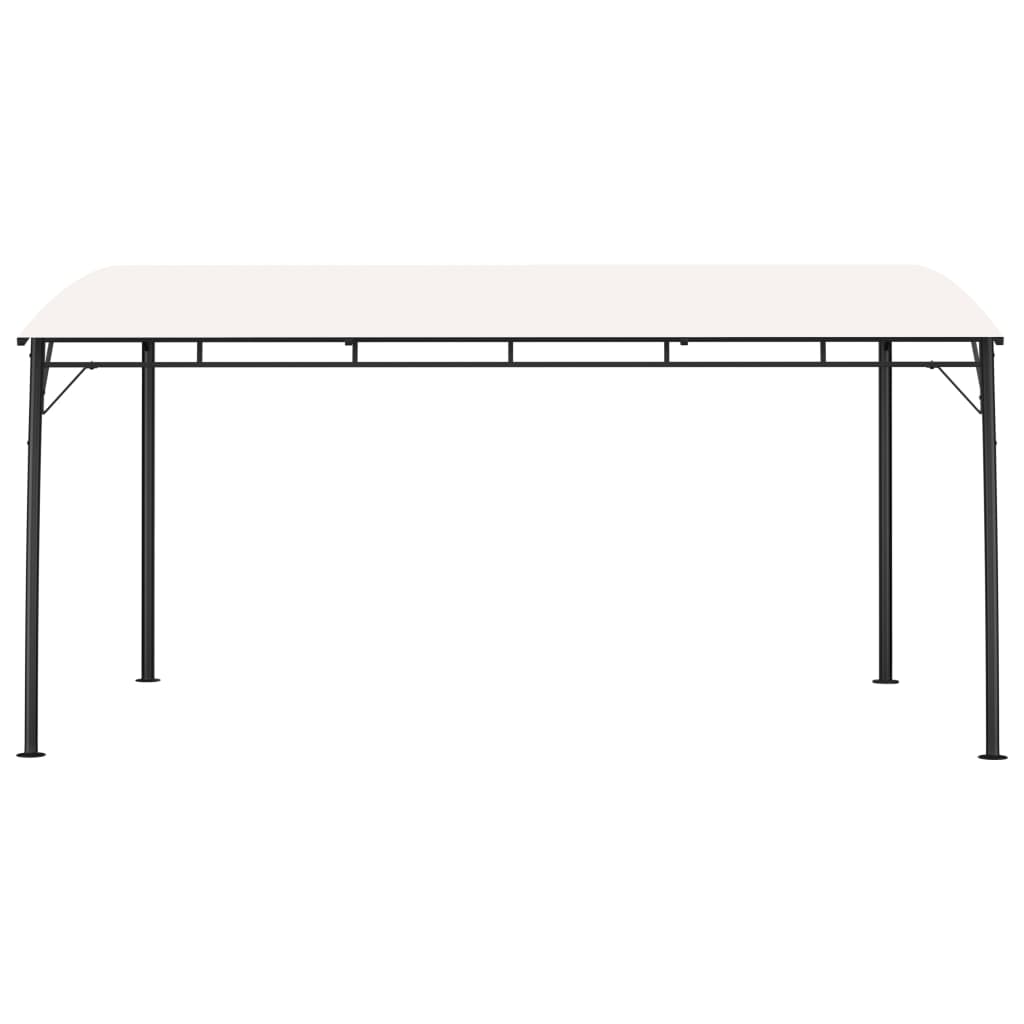 vidaXL Sunshade awnings 4 x 3 x 2.55 m Cream Fabric and Aluminium