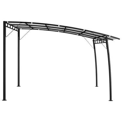 vidaXL Sunshade awnings 4 x 3 x 2.55 m Cream Fabric and Aluminium