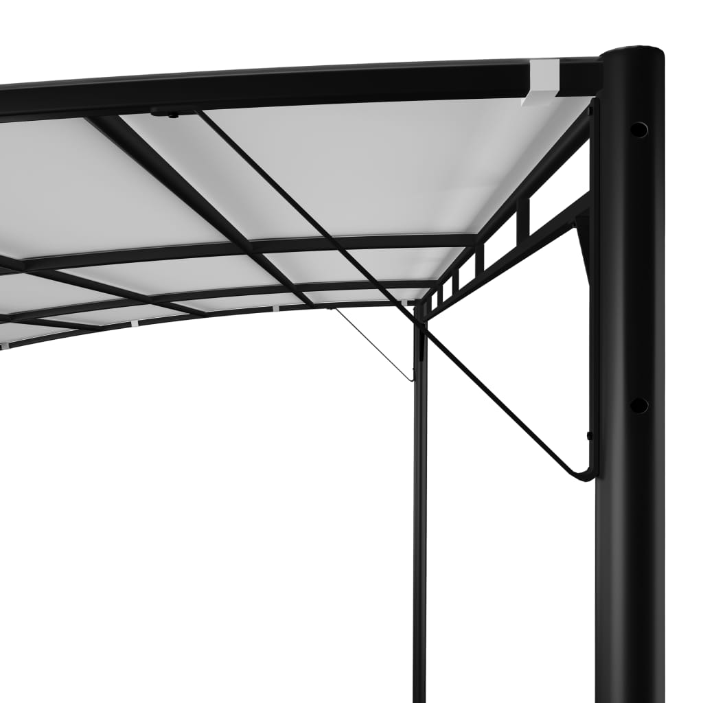vidaXL Sunshade awnings 4 x 3 x 2.55 m Cream Fabric and Aluminium