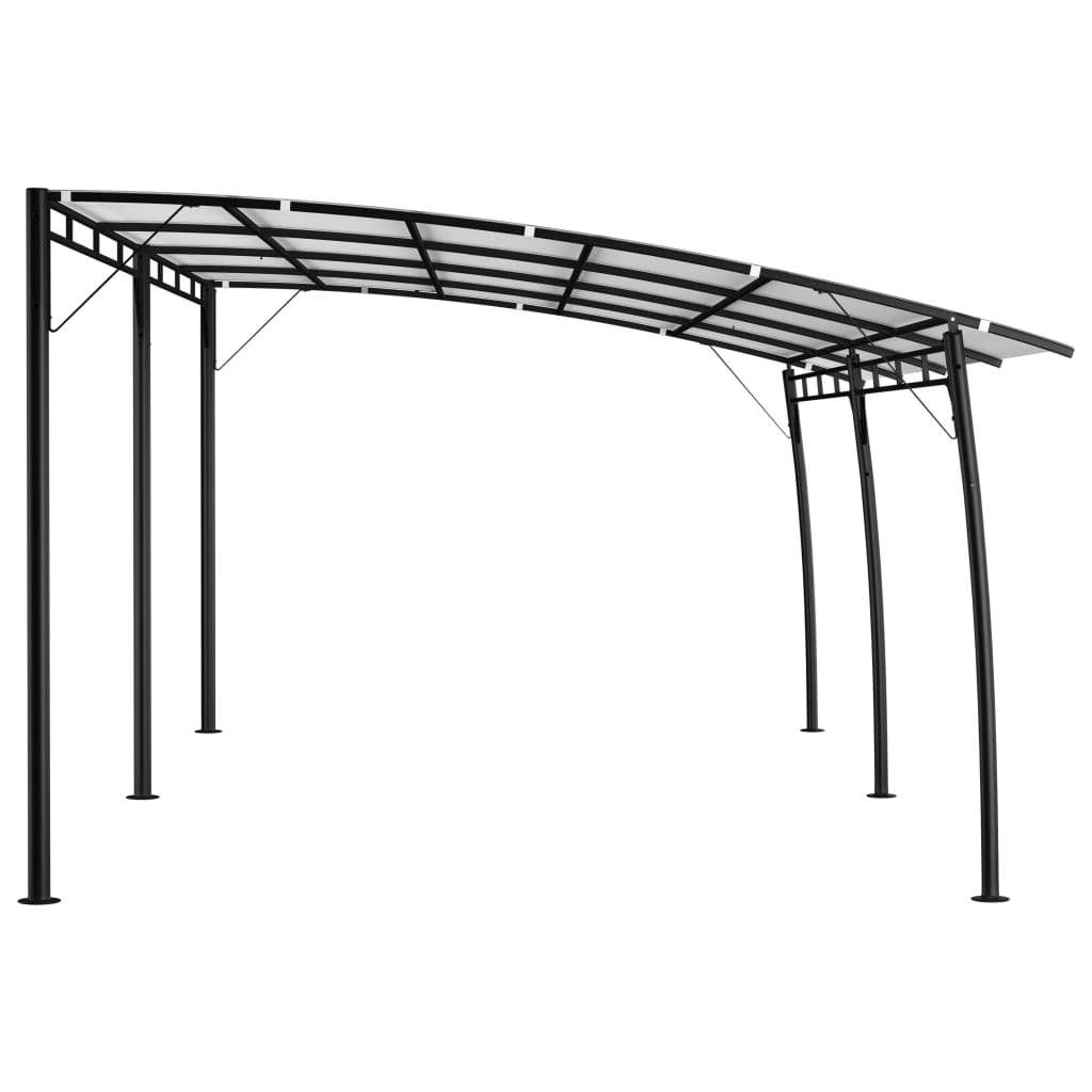 vidaXL Garden Sunshade Awning 6x3x2.55 m Cream