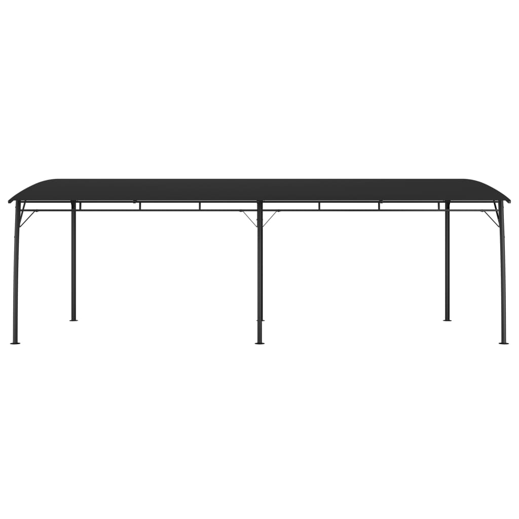 vidaXL Sunshade awnings 6 x 3 x 2.55 m Anthracite Fabric and Aluminium