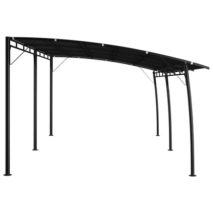 vidaXL Sunshade awnings 6 x 3 x 2.55 m Anthracite Fabric and Aluminium