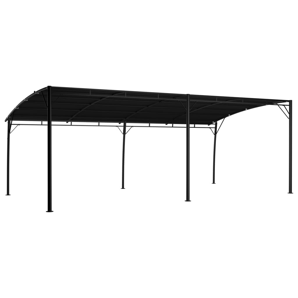 vidaXL Sunshade awnings 6 x 3 x 2.55 m Anthracite Fabric and Aluminium