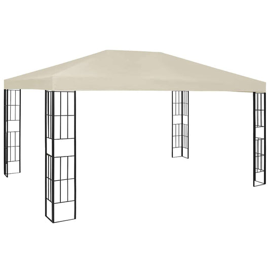 47982 vidaXL Gazebo 3x4 m Cream