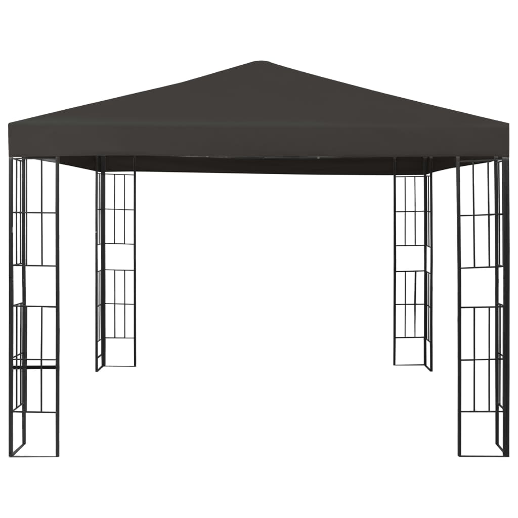 vidaXL Gazebo 3x3 m Anthracite