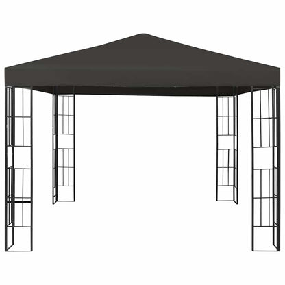 47984 vidaXL Gazebo 3x3 m Anthracite