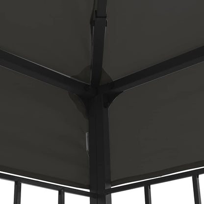 47984 vidaXL Gazebo 3x3 m Anthracite