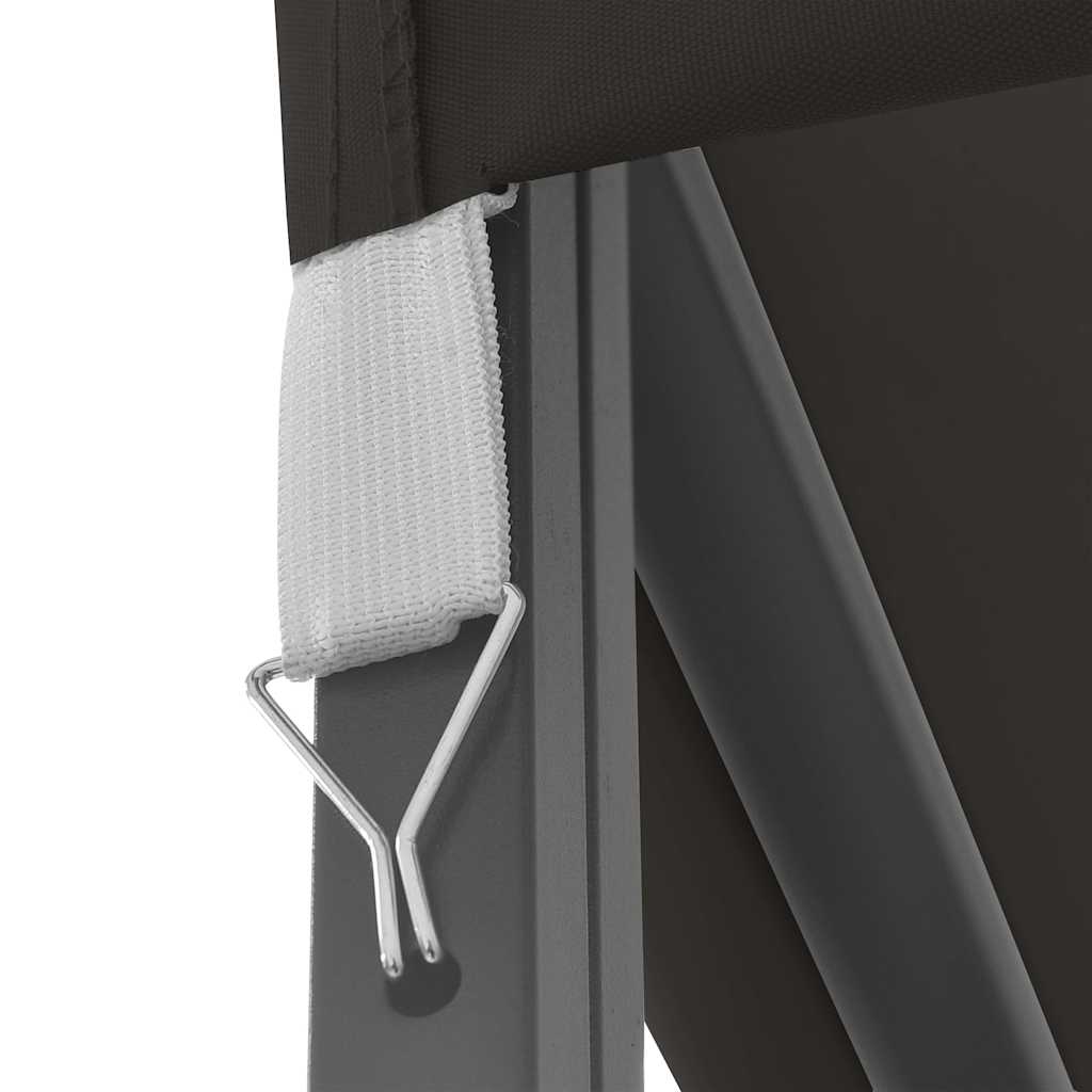 47984 vidaXL Gazebo 3x3 m Anthracite