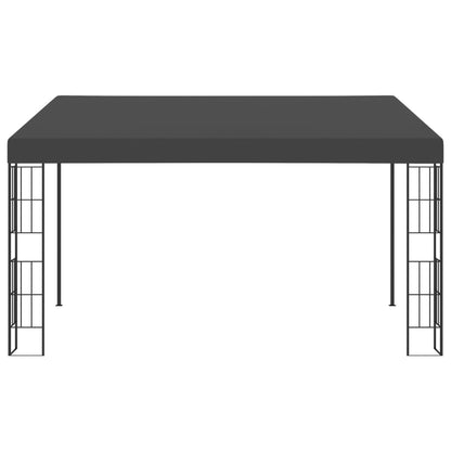 vidaXL Wall-mounted Gazebo 3x4 m Anthracite Fabric