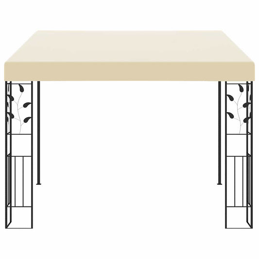 47997 vidaXL Wall-mounted Gazebo 3x3x2,5 m Cream