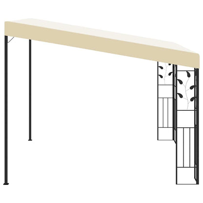 47997 vidaXL Wall-mounted Gazebo 3x3x2,5 m Cream