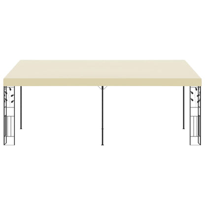 vidaXL Wall-mounted Gazebo 6x3x2.5 m Cream