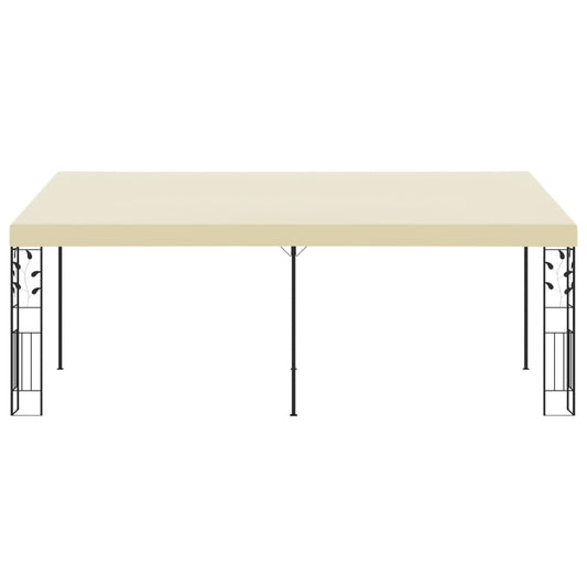vidaXL Wall-mounted Gazebo 6x3x2.5 m Cream