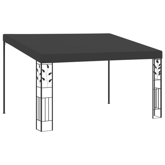 vidaXL Gazebo | Anthracite | Powder-Coated Steel | Large | Durable | Gazebo
