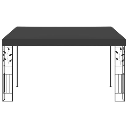 vidaXL Gazebo | Anthracite | Powder-Coated Steel | Large | Durable | Gazebo