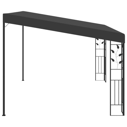 vidaXL Gazebo | Anthracite | Powder-Coated Steel | Large | Durable | Gazebo