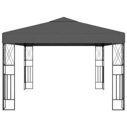 vidaXL Gazebo 3x4 m Anthracite Fabric
