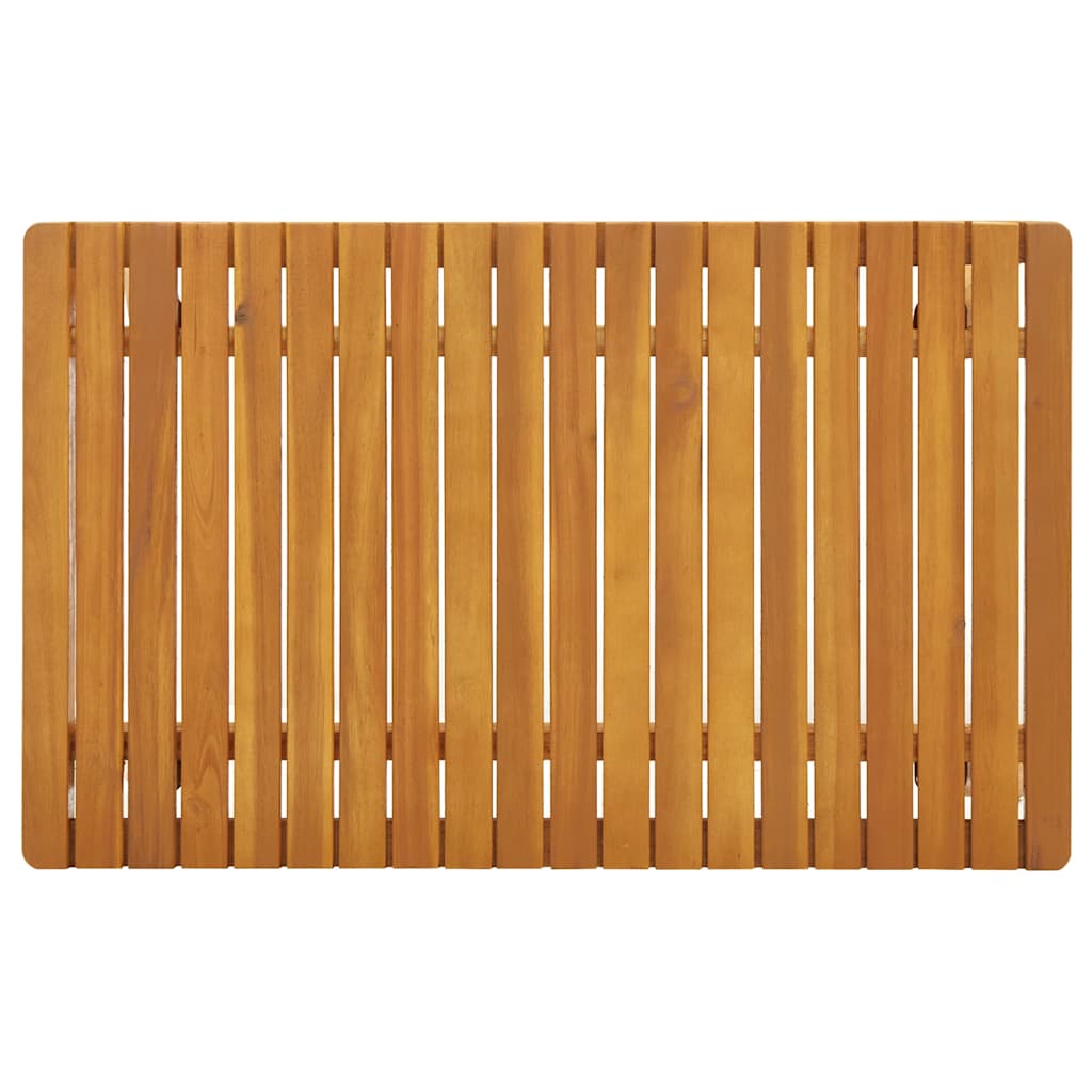 vidaXL Garden Coffee Table | Golden brown | Solid acacia wood | 90x55x35 cm