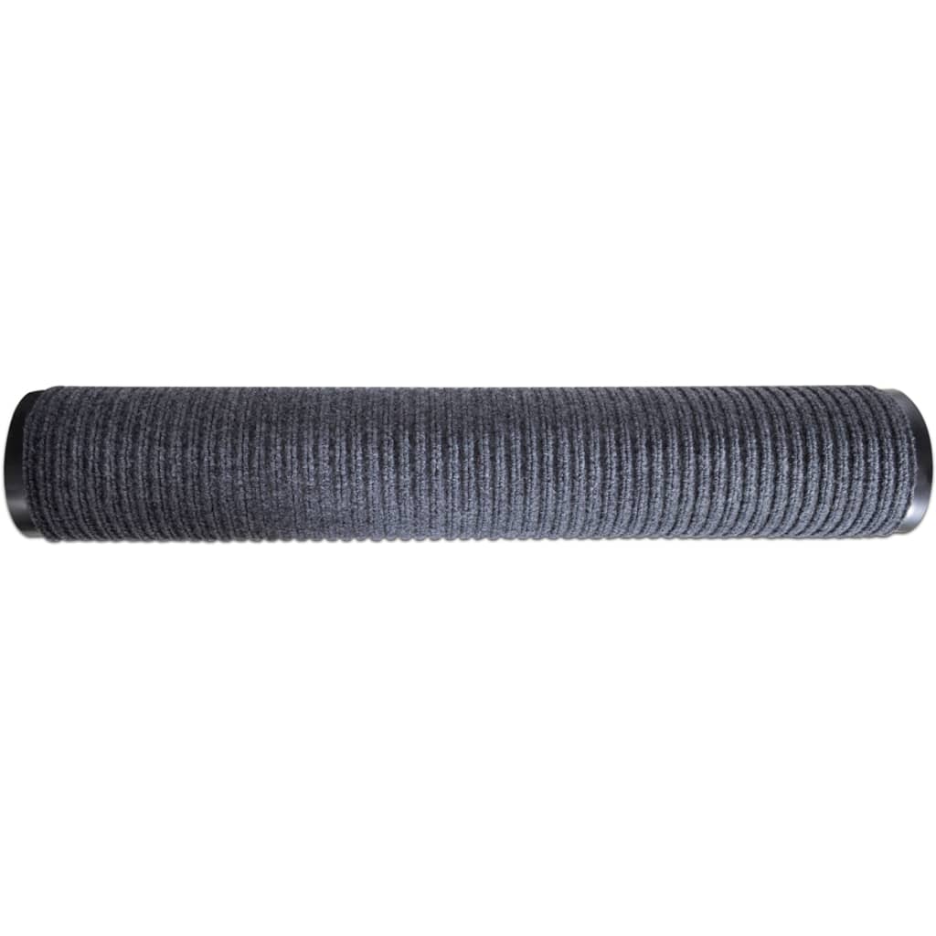vidaXL Door Mat Grey 117x220 cm PVC