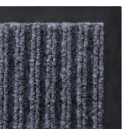 vidaXL Door Mat Grey 117x220 cm PVC