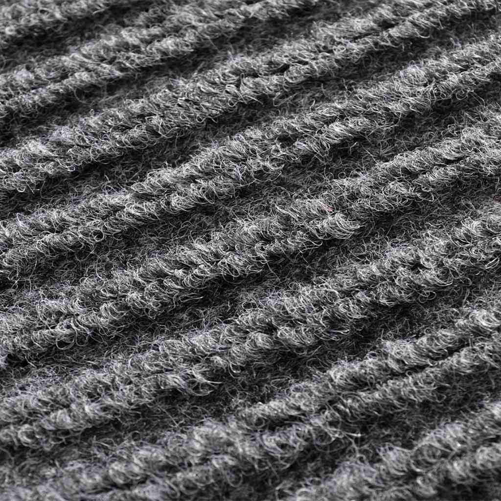 vidaXL Door Mat Grey 117x220 cm PVC