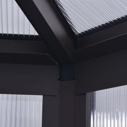 vidaXL Greenhouse Aluminium 240x211x232 cm