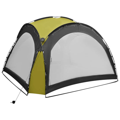 vidaXL Party Tent | Green | Fiberglass frame | Large | UV-resistant materials
